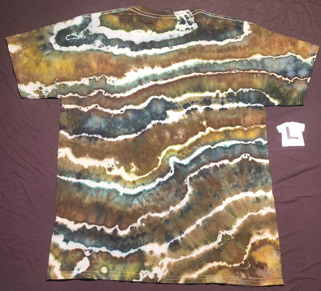 1. Large Brown n Blue Geode