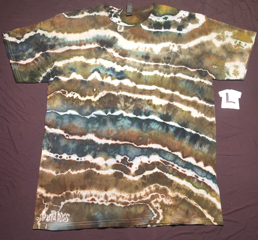1. Large Brown n Blue Geode