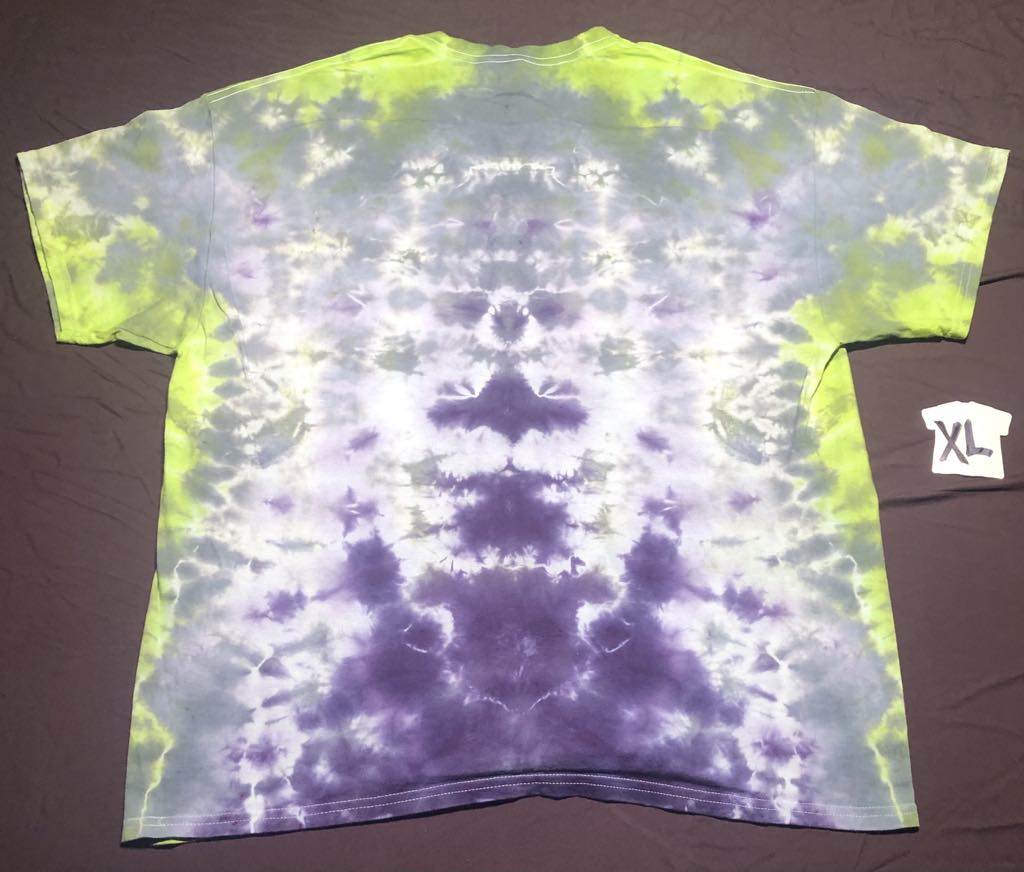 1. XL Neon Lemon Lavender Mushroom