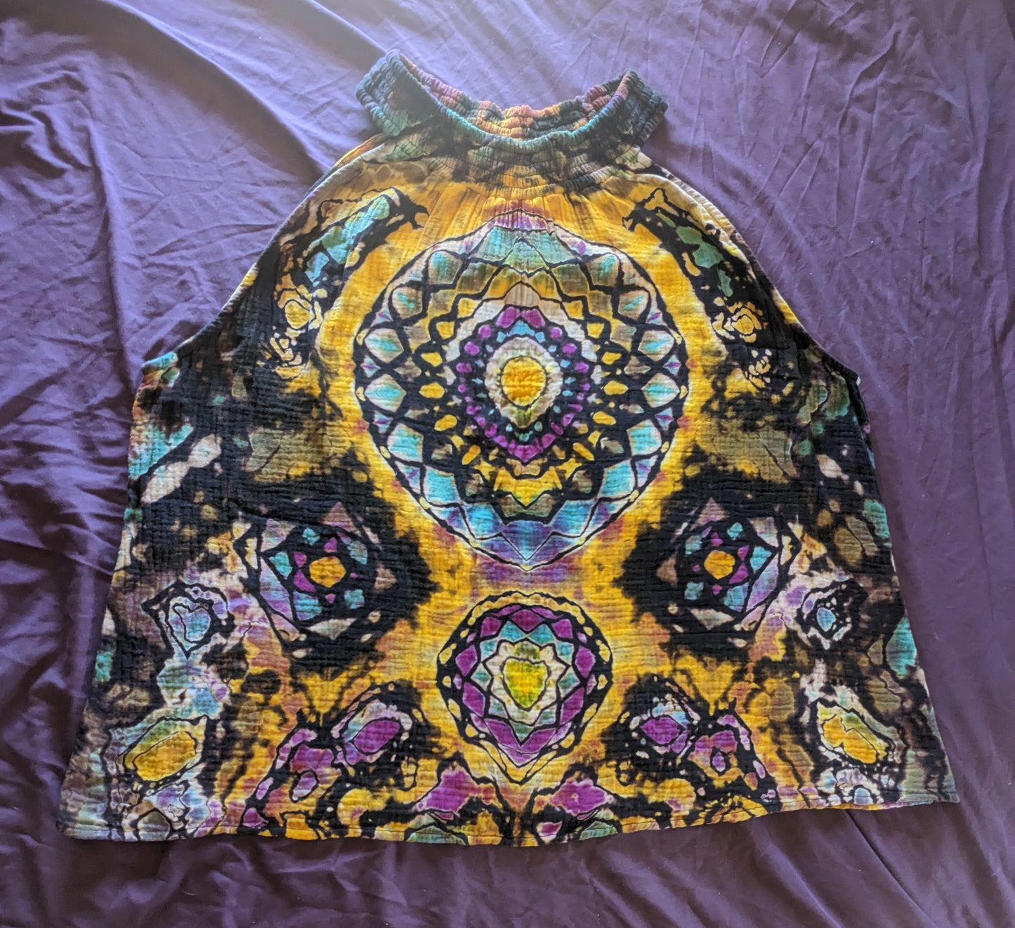 XXXL Reverse Freestyle High Neck Blouse