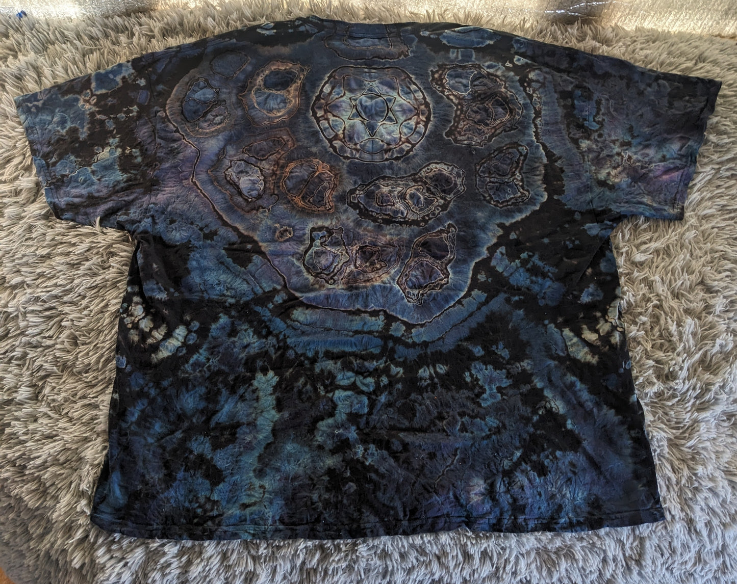 00. XXXL Reverse Dark Star Mandala Tee