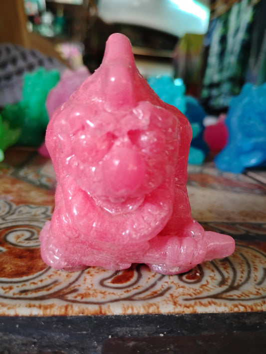 000. Pink Glow in the Dark Bucket of Booger Brains Booger Rock Booger Rocker.