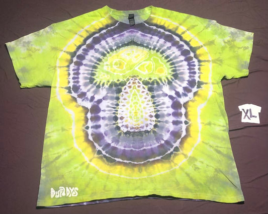 1. XL Neon Lemon Lavender Mushroom