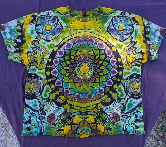 3XL Reverse Mandala Magic Tee