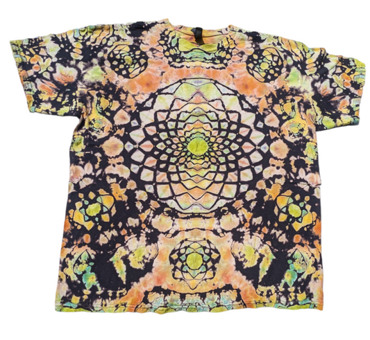 XL Reverse Neon Pastel Mandala