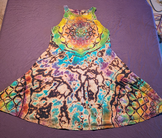 1. Woman's Small (4-6) Psychedelic Mess The Dress